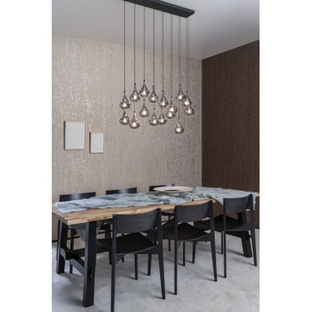 Lucide Lampa wisząca nowoczesna TEARS 70434/16/30 czarny