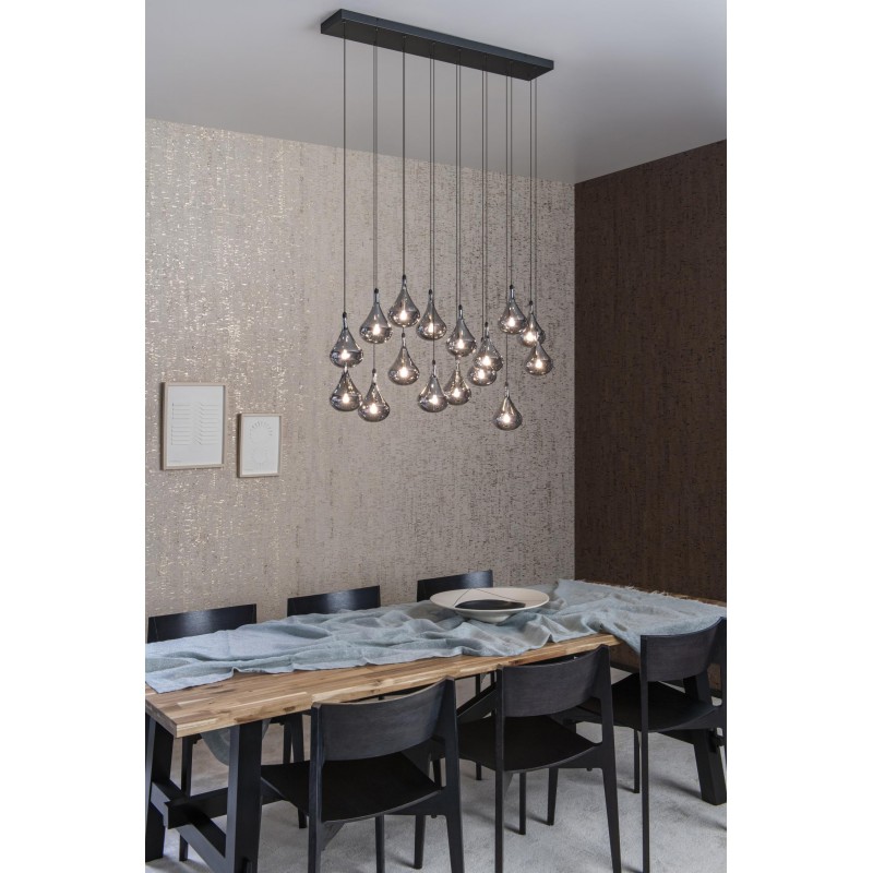 Lucide Lampa wisząca nowoczesna TEARS 70434/16/30 czarny