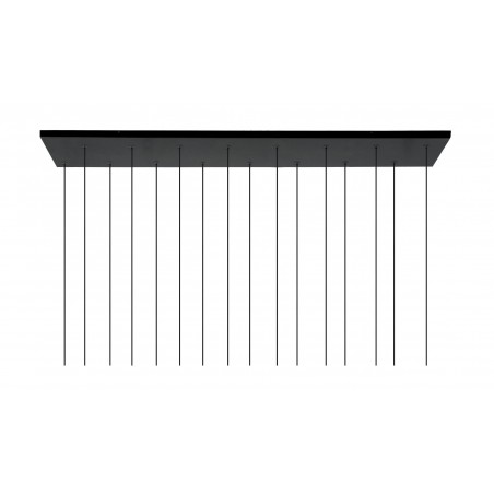 Lucide Lampa wisząca nowoczesna TEARS 70434/16/30 czarny