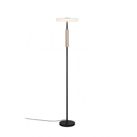 Trio Lampa podłogowa CELESTE 454910165 brązowy i odcienie brązu, czarny