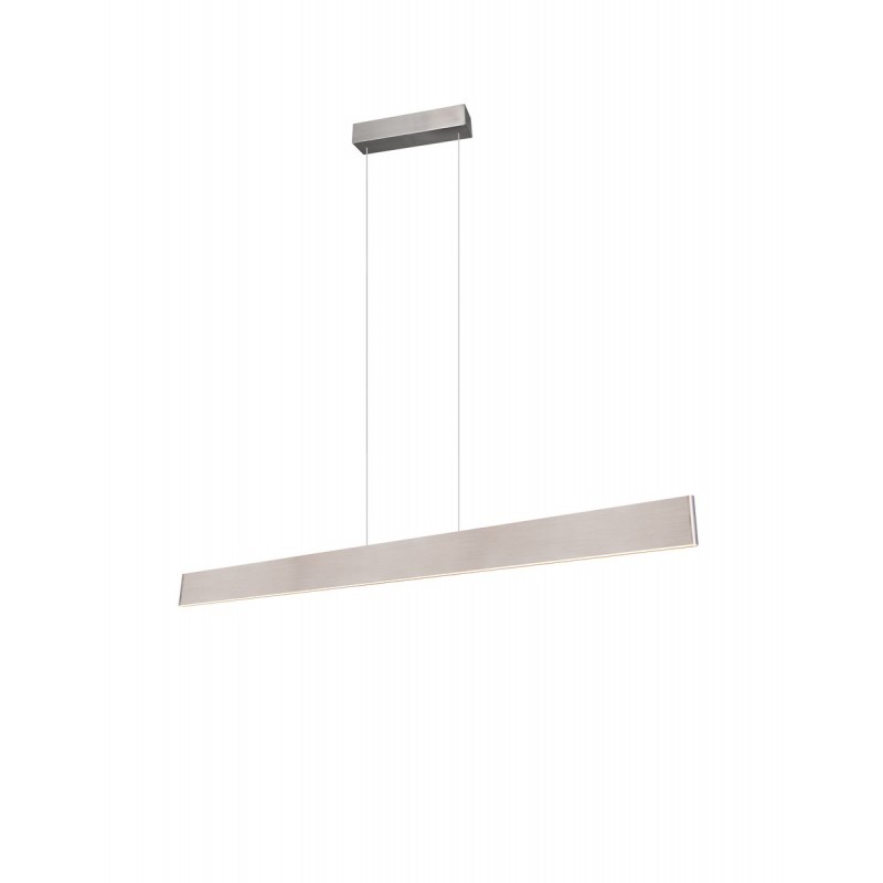 Trio Lampa wisząca LED nowoczesna GALWAY 349710107 srebrny i odcienie srebra