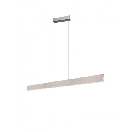 Trio Lampa wisząca LED nowoczesna GALWAY 349710107 srebrny i odcienie srebra