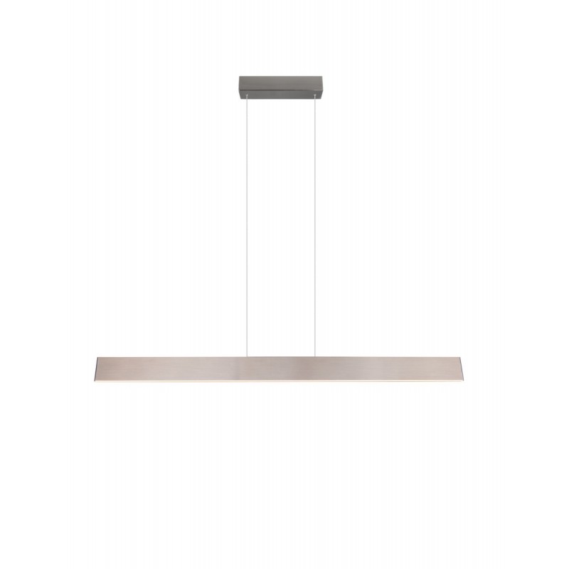 Trio Lampa wisząca LED nowoczesna GALWAY 349710107 srebrny i odcienie srebra