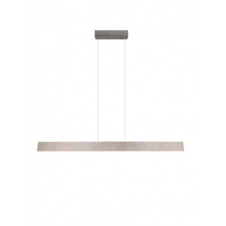 Trio Lampa wisząca LED nowoczesna GALWAY 349710107 srebrny i odcienie srebra