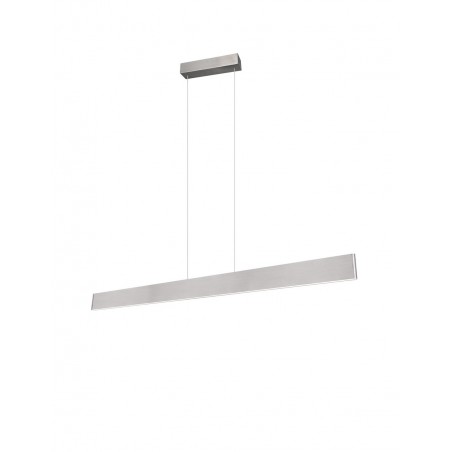 Trio Lampa wisząca LED nowoczesna GALWAY 349710107 srebrny i odcienie srebra