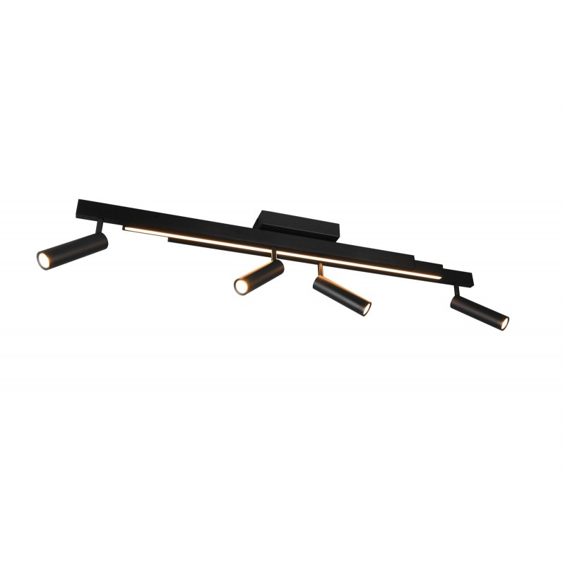 Trio Lampa natynkowa ZENO 648310532 czarny