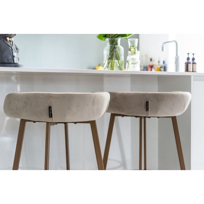 RICHMOND zestaw krzeseł barowych          CRESSIDA LOW - 2 sztuki