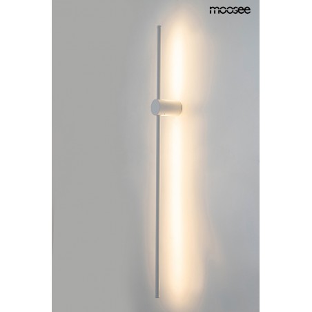 MOOSEE lampa ścienna OMBRE 120 biała