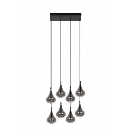 Lucide Lampa wisząca nowoczesna TEARS 70434/28/30 czarny