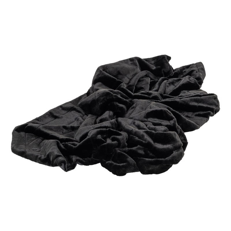 Richmond Koc Futrzany Katie 150X200       Czarny