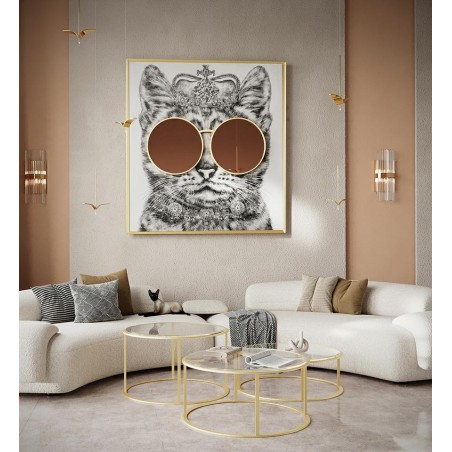 MOOSEE lampa wisząca GAVI A złota