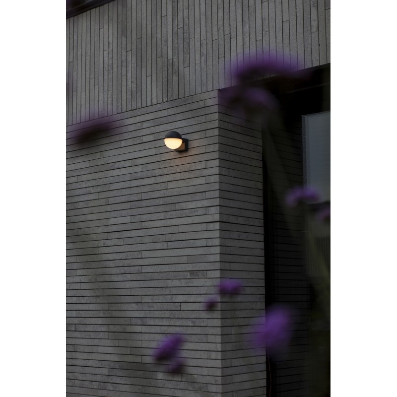 Lutec Lampa Zewnętrzna Ścienna Looma 5138002118 Szary I Odcienie Szarości