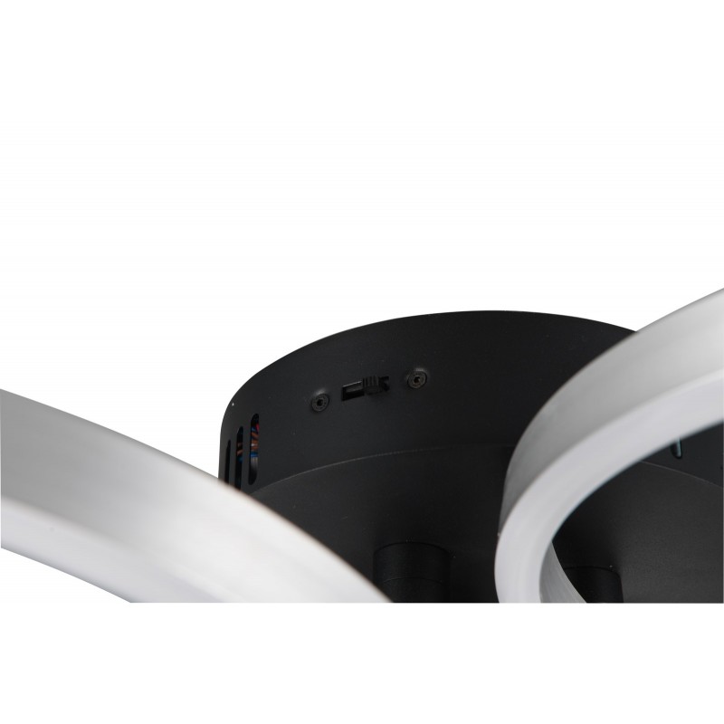 Trio Lampa natynkowa CARUSO 648110605 szary i odcienie szarości