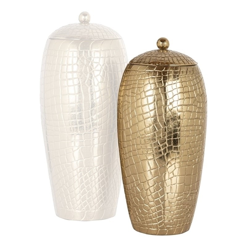 Richmond Pojemnik Ozdobny Marieke S       Złoty