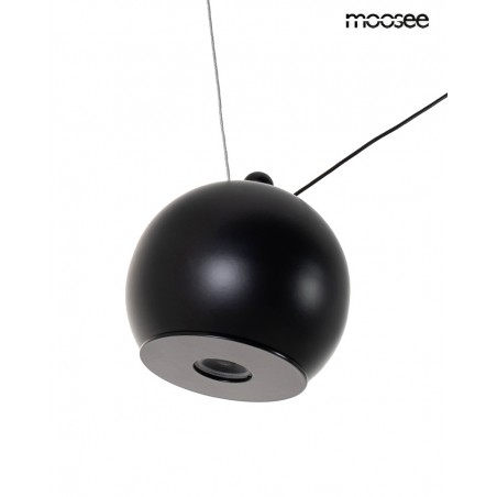 Moosee Lampa Wisząca Octo 3 Czarna