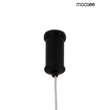 Moosee Lampa Wisząca Octo 3 Czarna