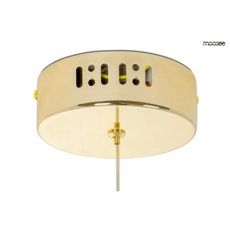 MOOSEE lampa wisząca LIBRA 60 IN  biała / złota