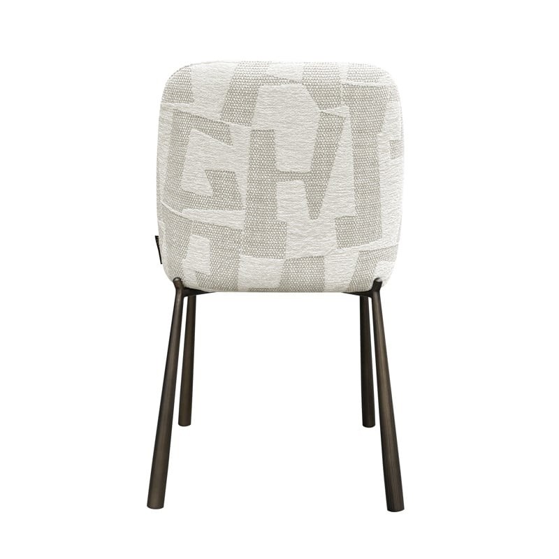 Richmond Zestaw Krzeseł Lana Jasny Beż    - 2 Sztuki