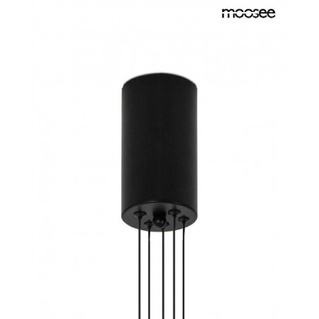 Moosee Lampa Wisząca Octo 5 Czarna