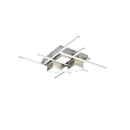 Trio Lampa Natynkowa Led Roger 647810407 Srebrny I Odcienie Srebra