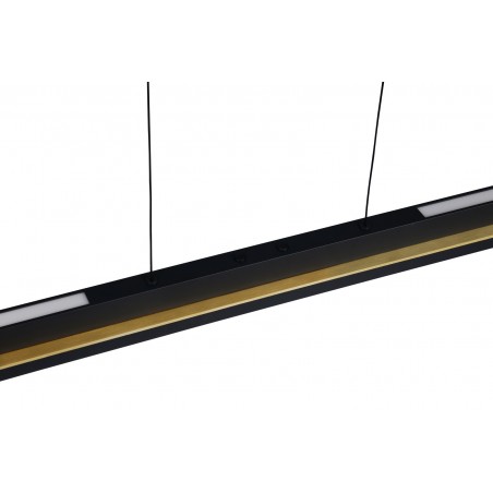 Trio Lampa Wisząca Led Nowoczesna Emerson 346710180 Czarny