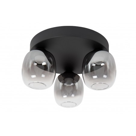 Lucide Lampa Natynkowa Led Tamino 74119/15/30 Czarny, Szary I Odcienie Szarości