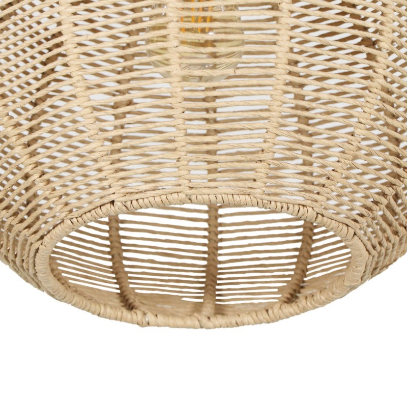 Trio Lampa Wisząca Nowoczesna Janne 366790136 Naturalny, Czarny