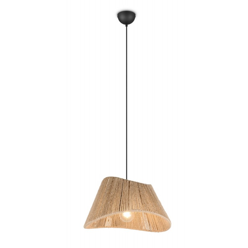 Rl Lampa Wisząca Nowoczesna Valerie R31881036 Czarny, Naturalny