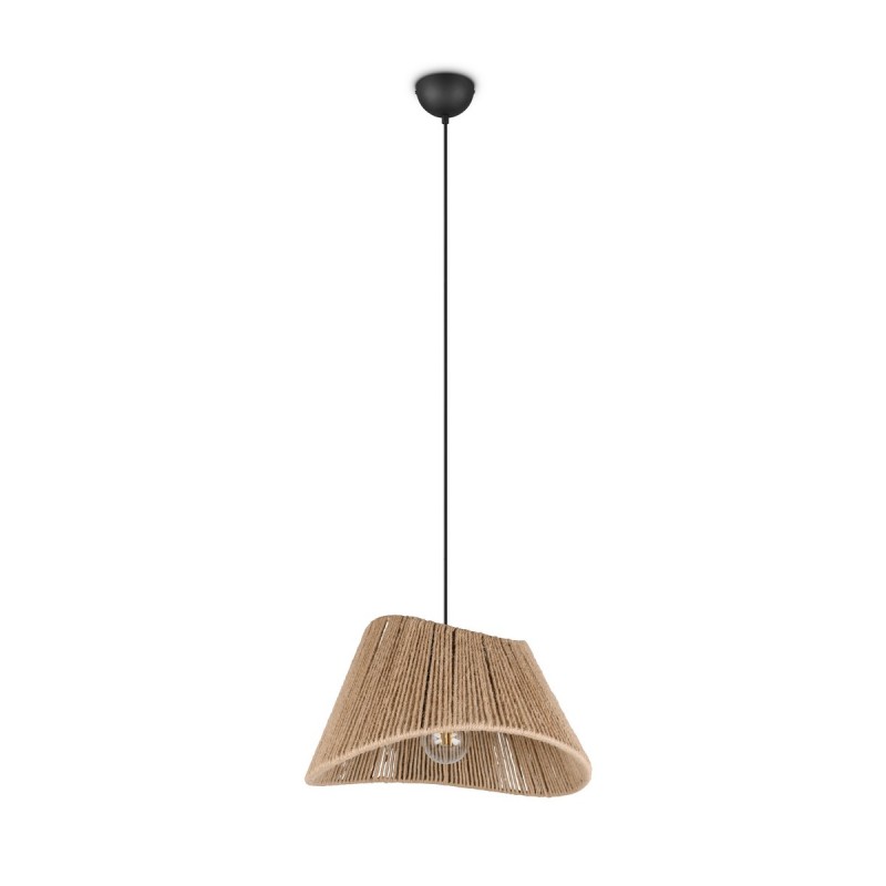 Rl Lampa Wisząca Nowoczesna Valerie R31881036 Czarny, Naturalny