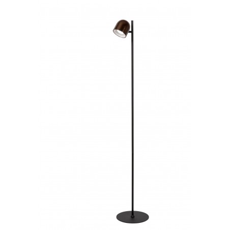 Lucide Lampa Podłogowa Skanska Rech 03749/03/96 Brązowy I Odcienie Brązu, Czarny