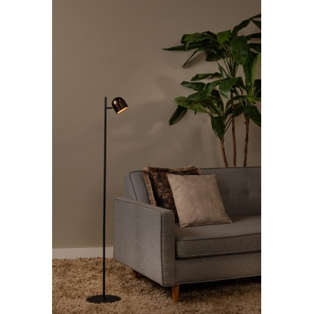 Lucide Lampa Podłogowa Skanska Rech 03749/03/96 Brązowy I Odcienie Brązu, Czarny