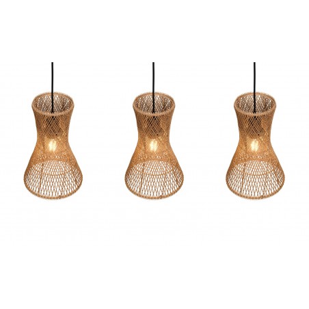 Rl Lampa Wisząca Nowoczesna Bijou R31833026 Czarny, Brązowy I Odcienie Brązu