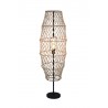 Rl Lampa Podłogowa Hive R41681036 Czarny, Naturalny