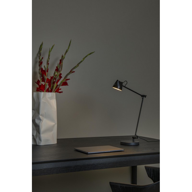 Lucide Lampa Podłogowa Milne 44616/06/30 Czarny