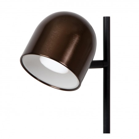 Lucide Lampa Biurkowa Skanska Rech 03649/03/96 Brązowy I Odcienie Brązu, Czarny