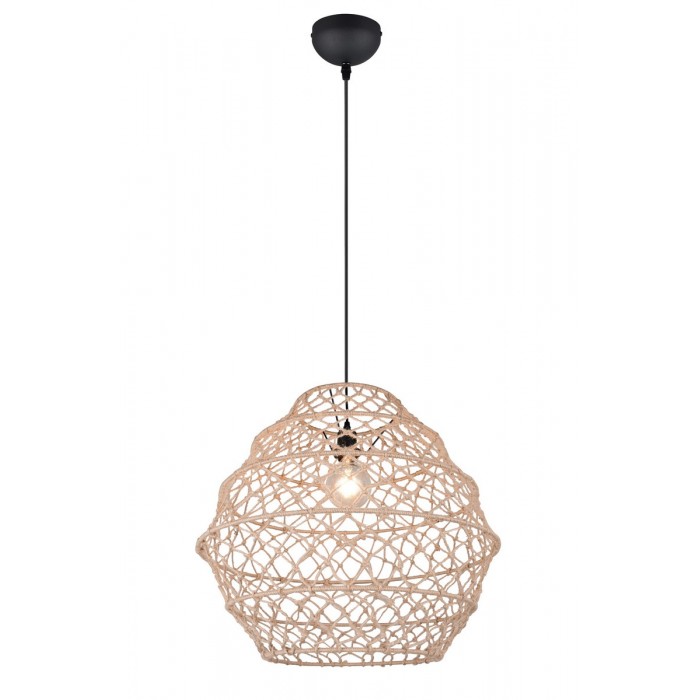 Rl Lampa Wisząca Nowoczesna Hive R31681036 Czarny, Naturalny