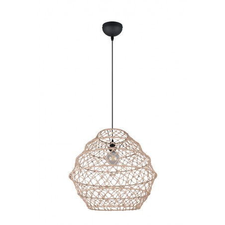 Rl Lampa Wisząca Nowoczesna Hive R31681036 Czarny, Naturalny