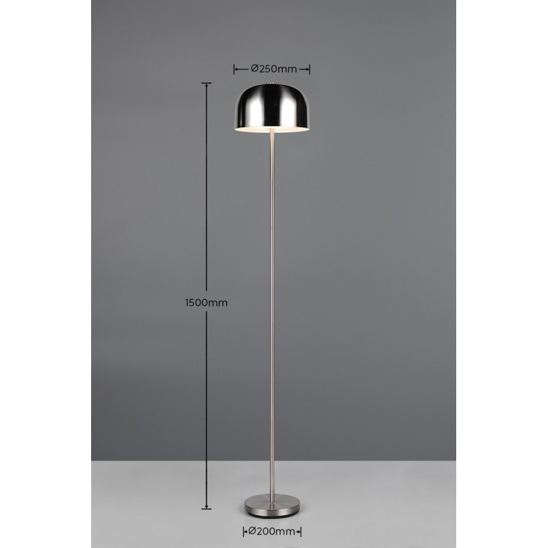Rl Lampa Podłogowa Jeff R49151107 Srebrny I Odcienie Srebra