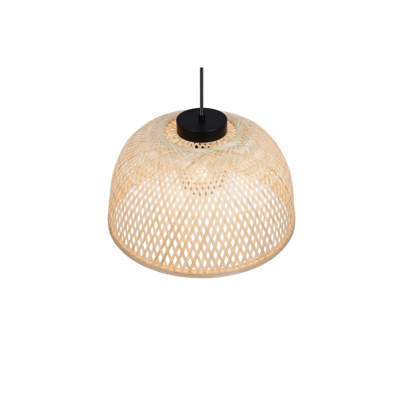 Rl Lampa Wisząca Nowoczesna Laurent R36091032 Czarny, Naturalny