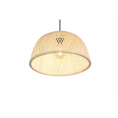 Rl Lampa Wisząca Nowoczesna Laurent R36091032 Czarny, Naturalny