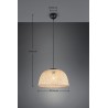 Rl Lampa Wisząca Nowoczesna Laurent R36091032 Czarny, Naturalny