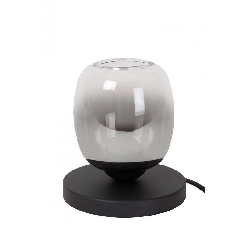 Lucide Lampa Stołowa Tamino 74519/05/30 Czarny, Szary I Odcienie Szarości