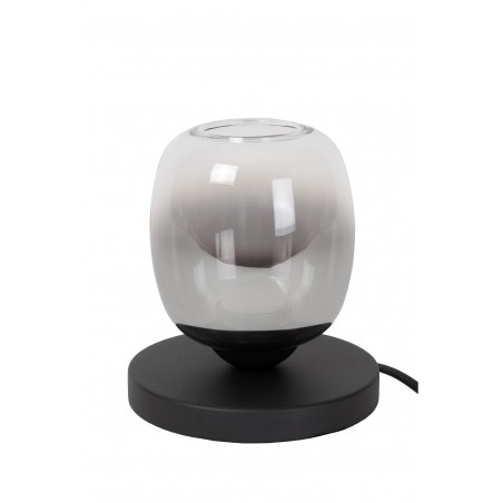 Lucide Lampa Stołowa Tamino 74519/05/30 Czarny, Szary I Odcienie Szarości