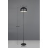 Rl Lampa Podłogowa Jeff R49151132 Czarny