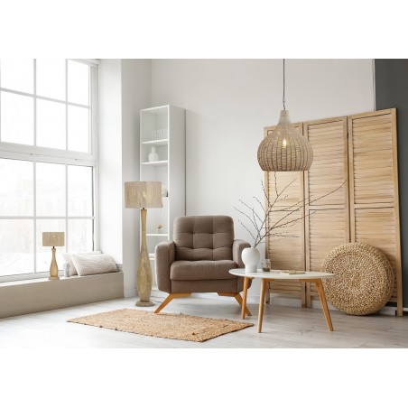 Trio Lampa Stołowa Toba 567200130 Naturalny, Naturalny