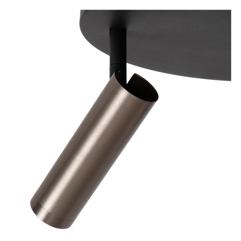 Lucide Lampa Natynkowa Grado 22974/13/15 Szary I Odcienie Szarości