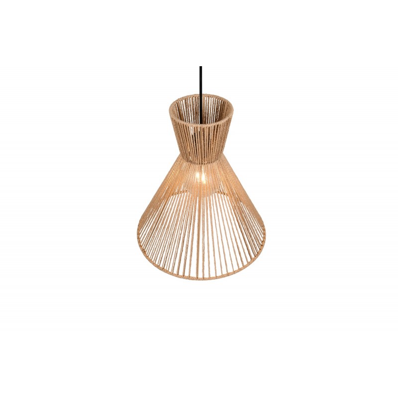 Rl Lampa Wisząca Nowoczesna Rosalie R36191036 Czarny, Brązowy I Odcienie Brązu