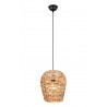 Rl Lampa Wisząca Nowoczesna Jean R36221036 Czarny, Naturalny