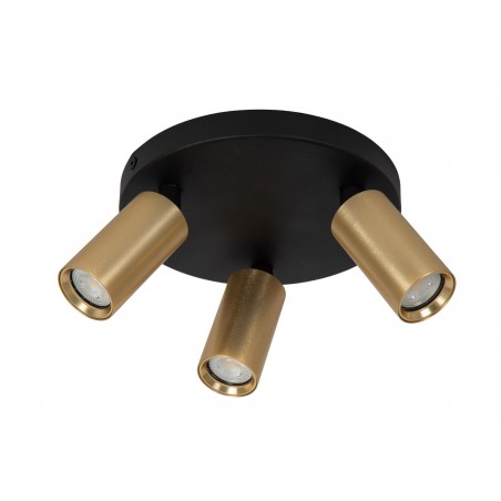 Lucide Lampa Natynkowa Ritmo 09942/13/02 Złoty I Odcienie Złota, Czarny