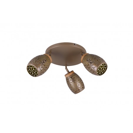 Rl Lampa Natynkowa Bidar R61573365 Brązowy I Odcienie Brązu